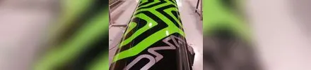 Allwave DNA 640 surfski, studio side profile