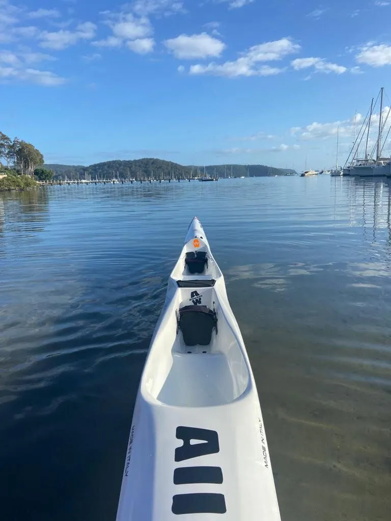 Allwave DNA Duo, on-water deck view from the rear cockpit (no studio shot published)