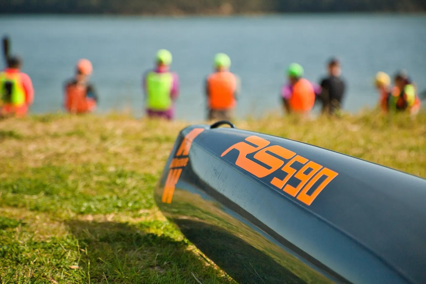 Allwave RS590, bow detail with RS590 graphic
