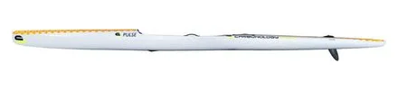 Carbonology Pulse surfski, studio side profile
