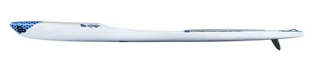 Carbonology Surf X Pro surfski, studio side profile