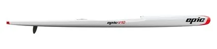 Epic V10 surfski, studio side profile