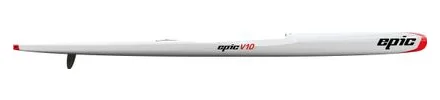 Epic V10L surfski, studio side profile (note: epic's v10l product page currently serves this shared v10 4g asset; no distinct v10l product photo found live)