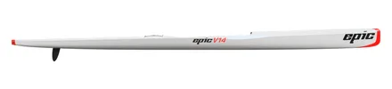 Epic V14 surfski, studio side profile