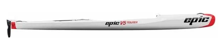 Epic V5 Tourer surfski, studio side profile