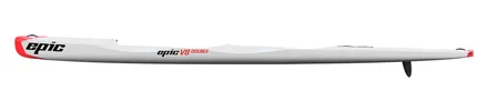 Epic V8 Double surfski, studio side profile