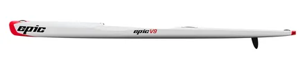 Epic V9 surfski, studio opposite-side profile