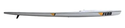 Fenn Elite S (pre-Fennix) surfski, side profile product shot (2015, pre-fennix era)