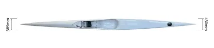 Fenn Fennix Elite S surfski, studio side profile
