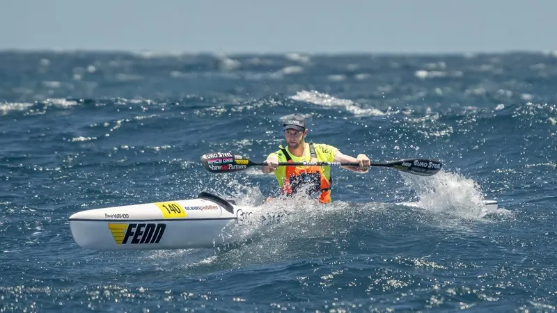 Fenn Fennix Wahoo — race/on-water action shot