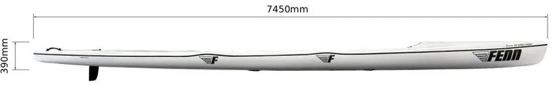 Fenn Flying Fish Double — maker spec-sheet side profile