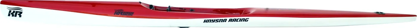 Knysna Racing Genius RS — studio side profile (red/white)