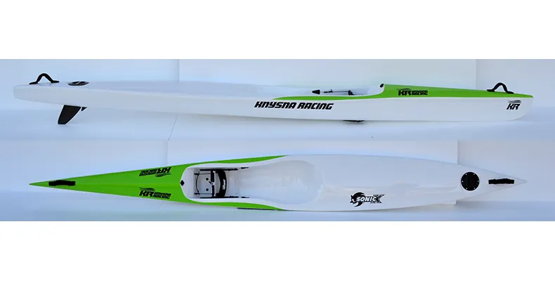 Knysna Racing SonicX S1, studio side and top views combined