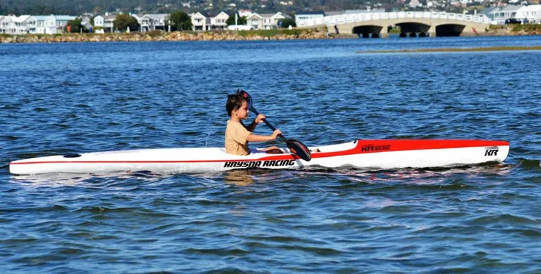 Knysna Racing SonicX S1, junior paddling on flat water