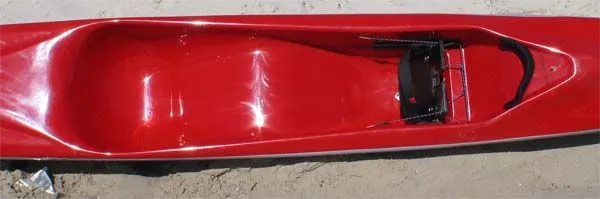 Red7 Surf70 — cockpit/seat close-up