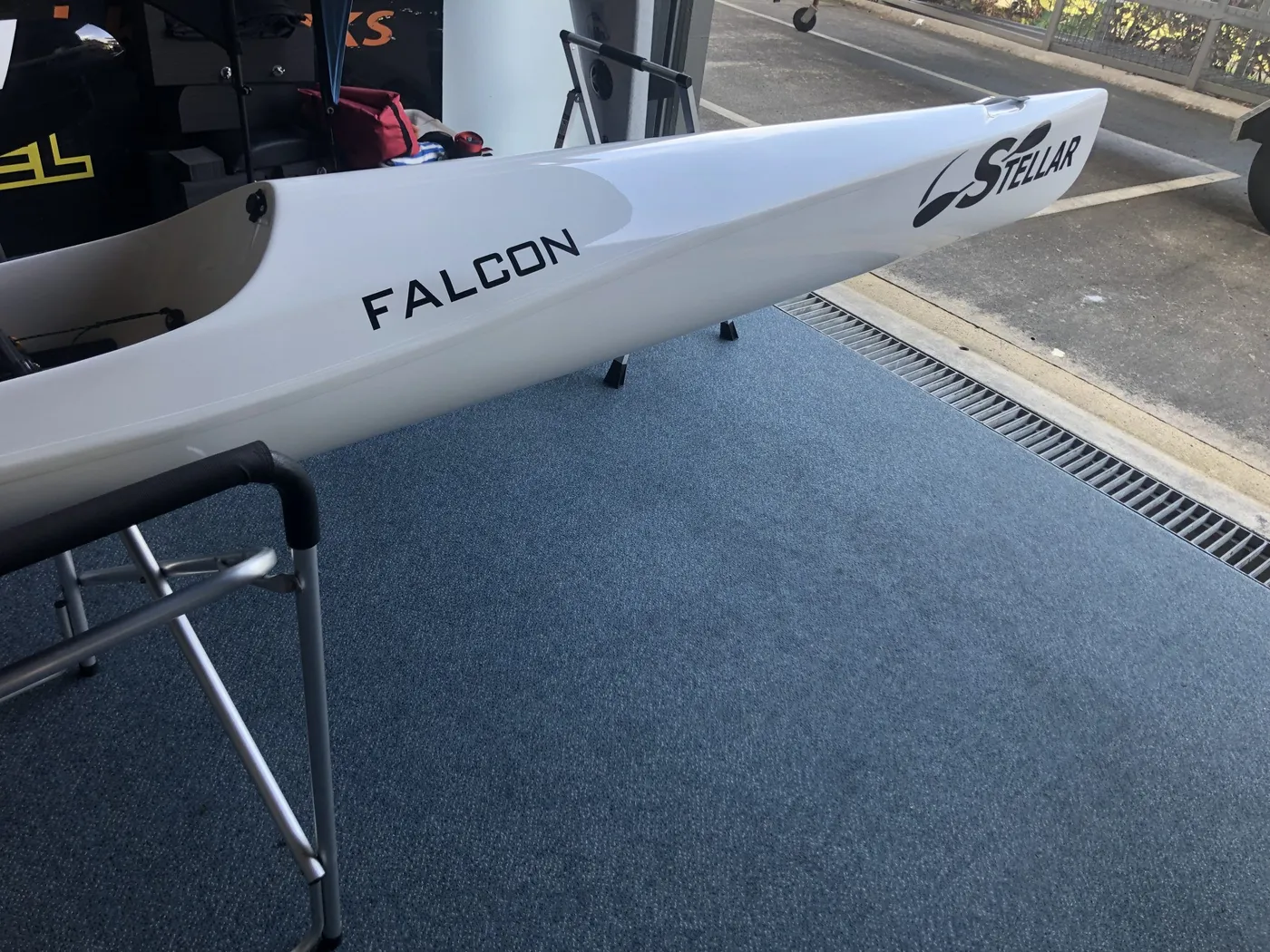 Stellar Falcon — real-world on-water / dealer photo