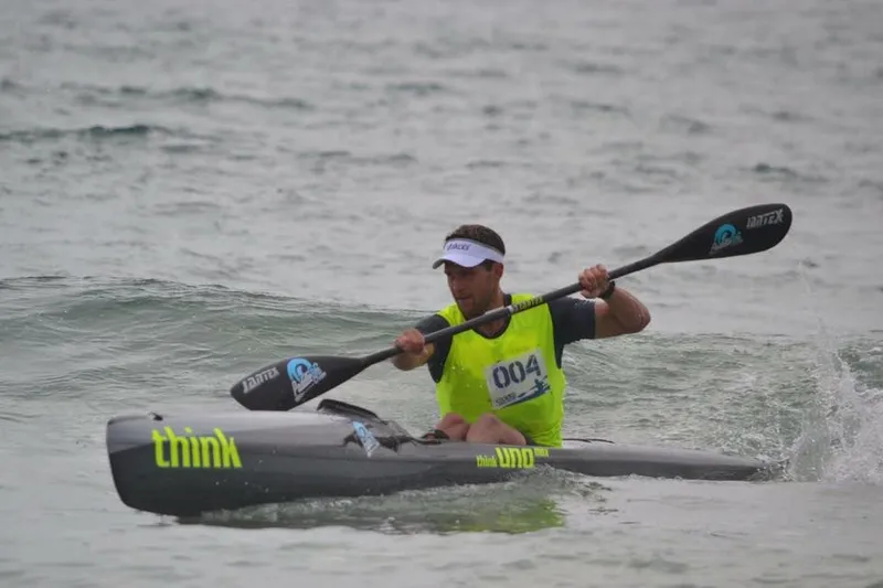 Think Uno Max — downwind action (Sean Rice)