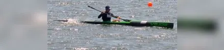 Vajda Hawx 43 surfski, downwind action