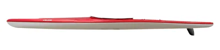 Vajda Wildfire 60 surfski, studio side profile